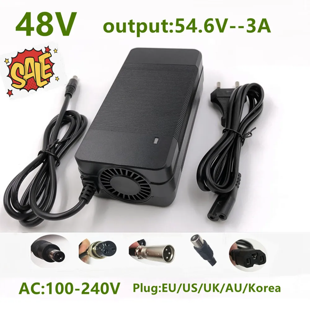 Ładowarka akumulatora e-bike 54.6V